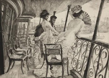 Galleriet af H.M.S. Calcutta (souvenir af en bold på skib)